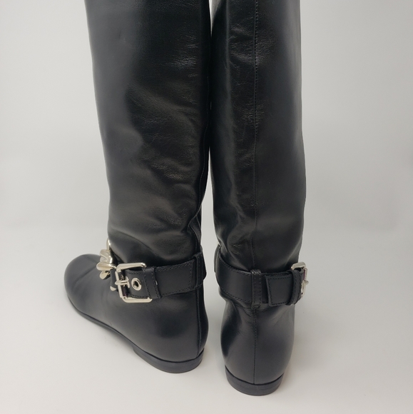 Giuseppe Zanotti Black Leather Calf Boots - Picture 2 of 14